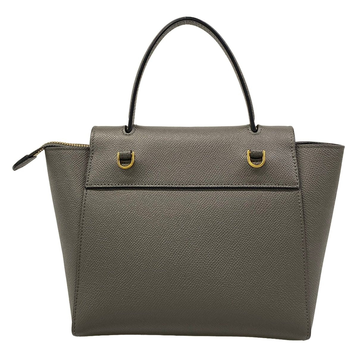 Celine Belt Bag Nano Dark Gray — view 3