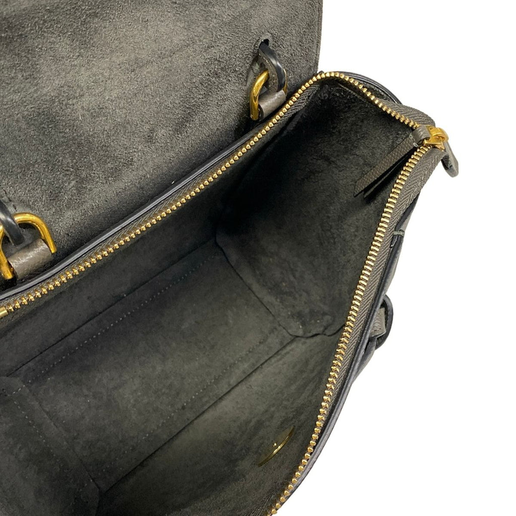 Celine Belt Bag Nano Dark Gray — view 7