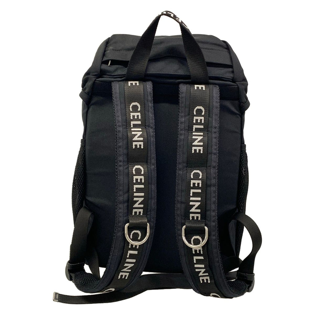 Celine Backpack Medium Trekking Black White — view 3