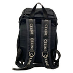 Celine Backpack Medium Trekking Black White — view 3