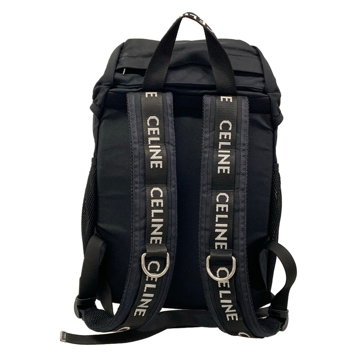 Celine Backpack Medium Trekking Black White — view 3