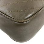 Gucci Shoulder Bag Blondie Khaki Stitch Tassel Leather — view 6