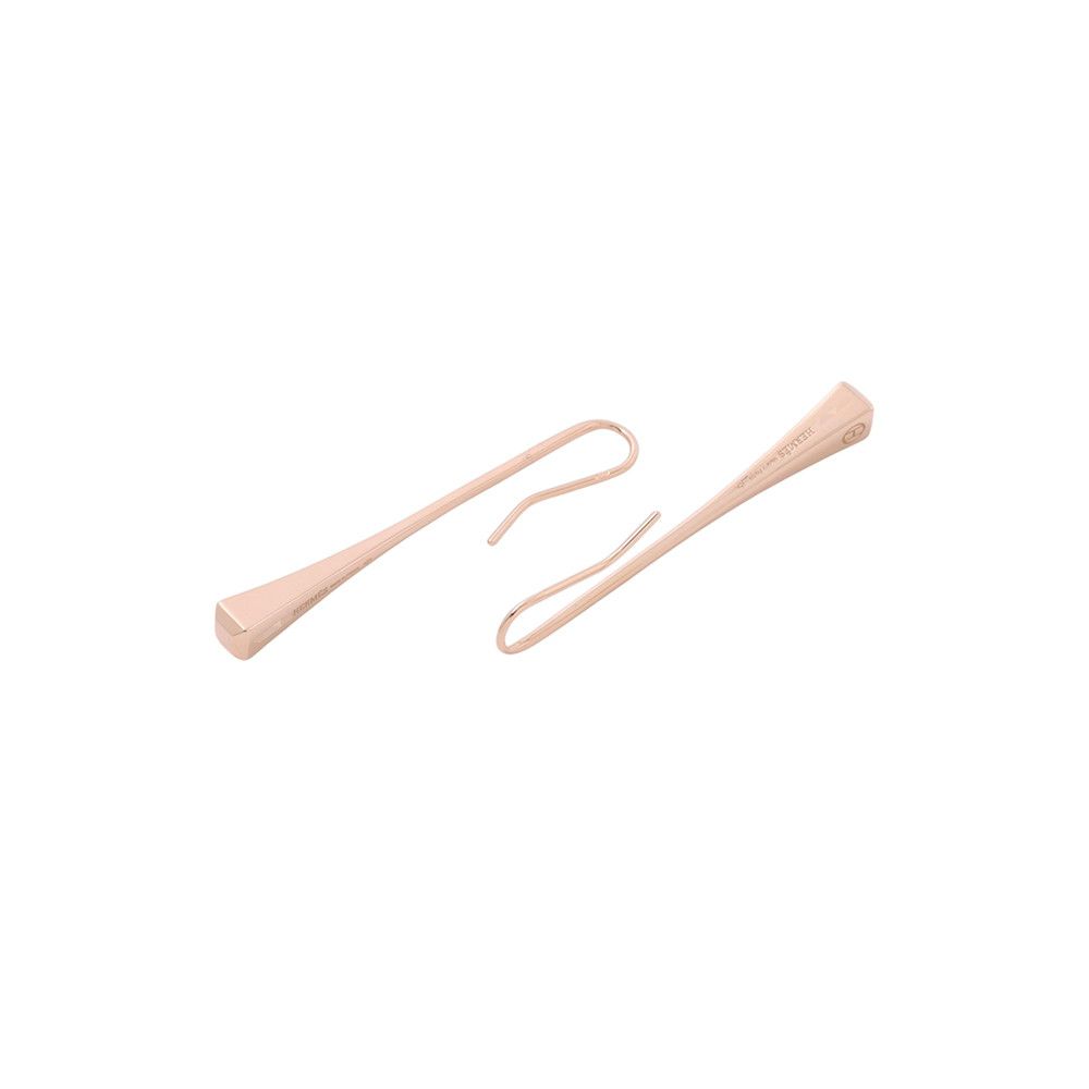 Hermes Earrings Crew de Forges 18k Pink Gold — view 3