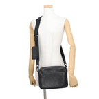 Louis Vuitton Shoulder Bag Monogram Shadow Duo Messenger Black — view 4
