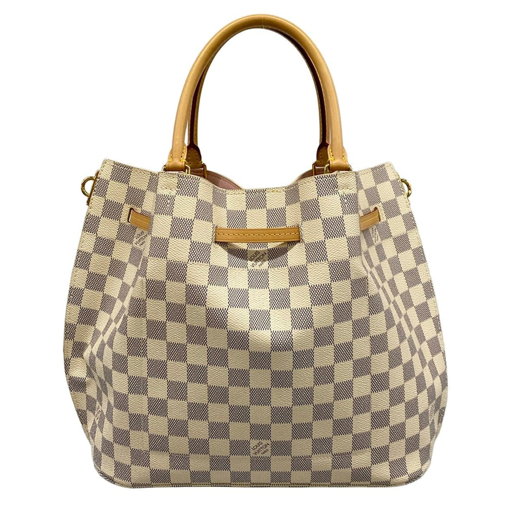 Louis Vuitton Tote Damier Girolatta Azur — view 3