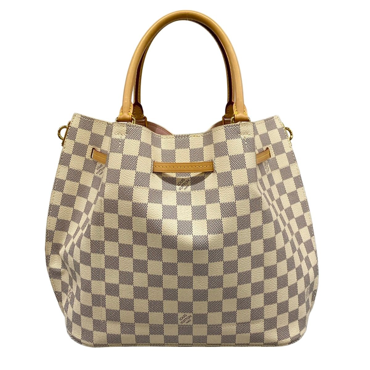 Louis Vuitton Tote Damier Girolatta Azur — view 3