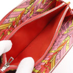 Hermes Azap Silk'in Veau Epsom Pink Wallet — view 7