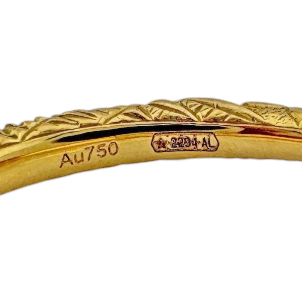 Gucci Ouroboros Ring 18k Yellow Gold Turquoise — view 8