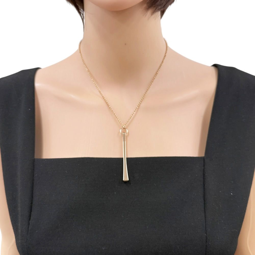 Hermes Crude Forge Necklace 18k Pink Gold — view 2