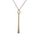 Hermes Crude Forge Necklace 18k Pink Gold