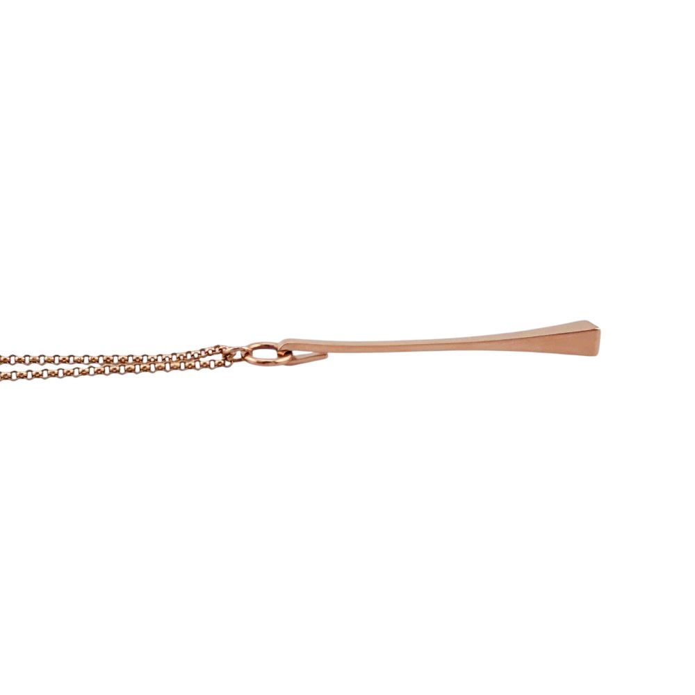 Hermes Crude Forge Necklace 18k Pink Gold — view 4