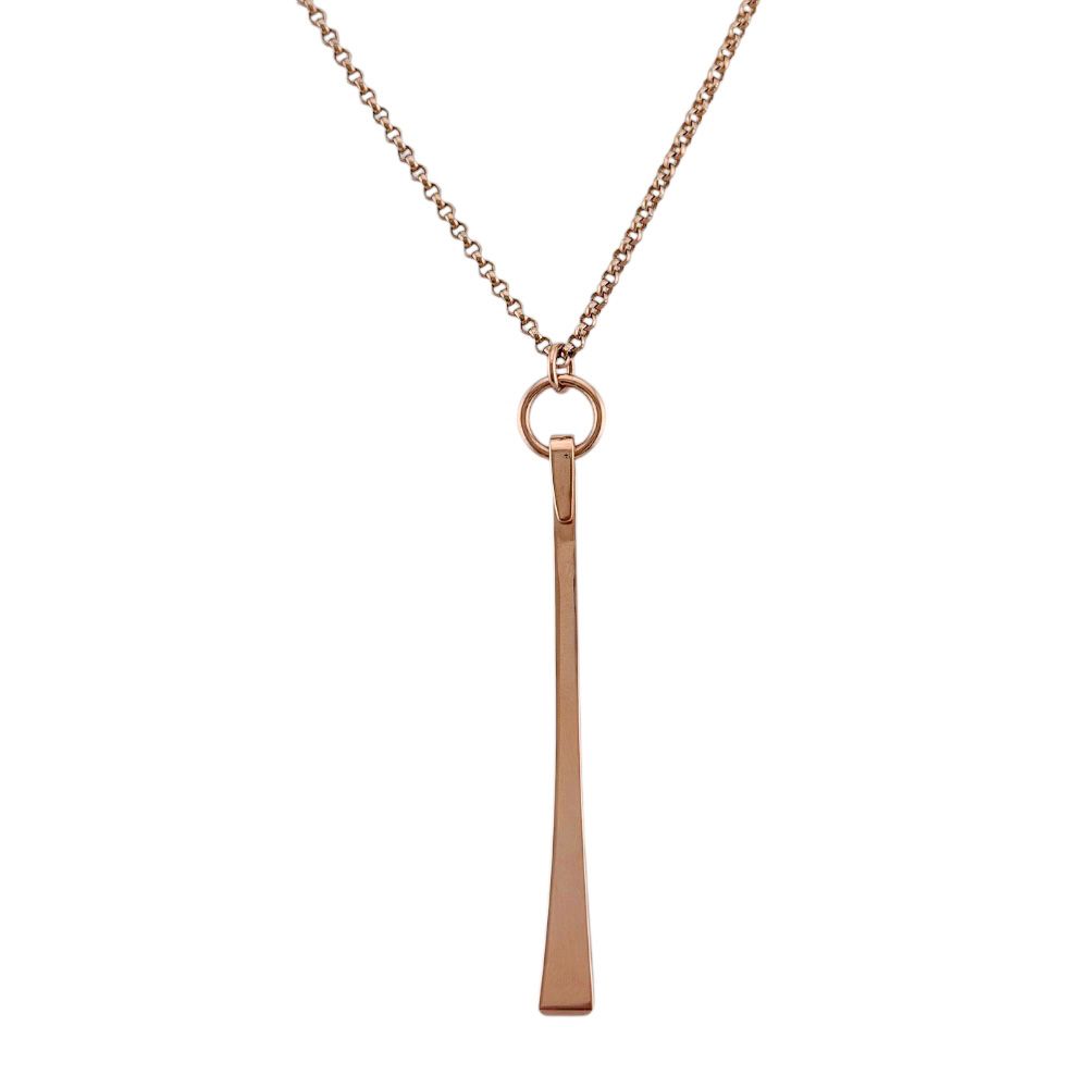 Hermes Crude Forge Necklace 18k Pink Gold — view 3