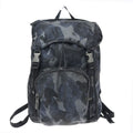 Prada Backpack Camouflage Nylon Blue
