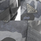 Prada Backpack Camouflage Nylon Blue — view 8