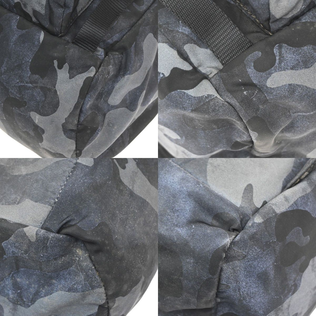Prada Backpack Camouflage Nylon Blue — view 7