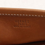 Hermes Evelyne 1 PM Toile H Brown Shoulder Bag — view 8