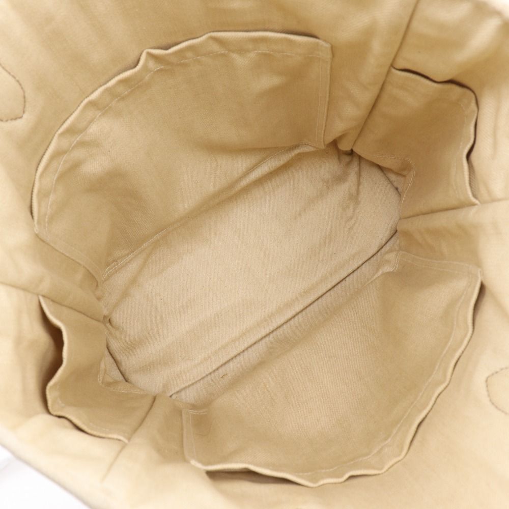 Hermes Cabas Calicut Canvas Beige L Tote — view 6