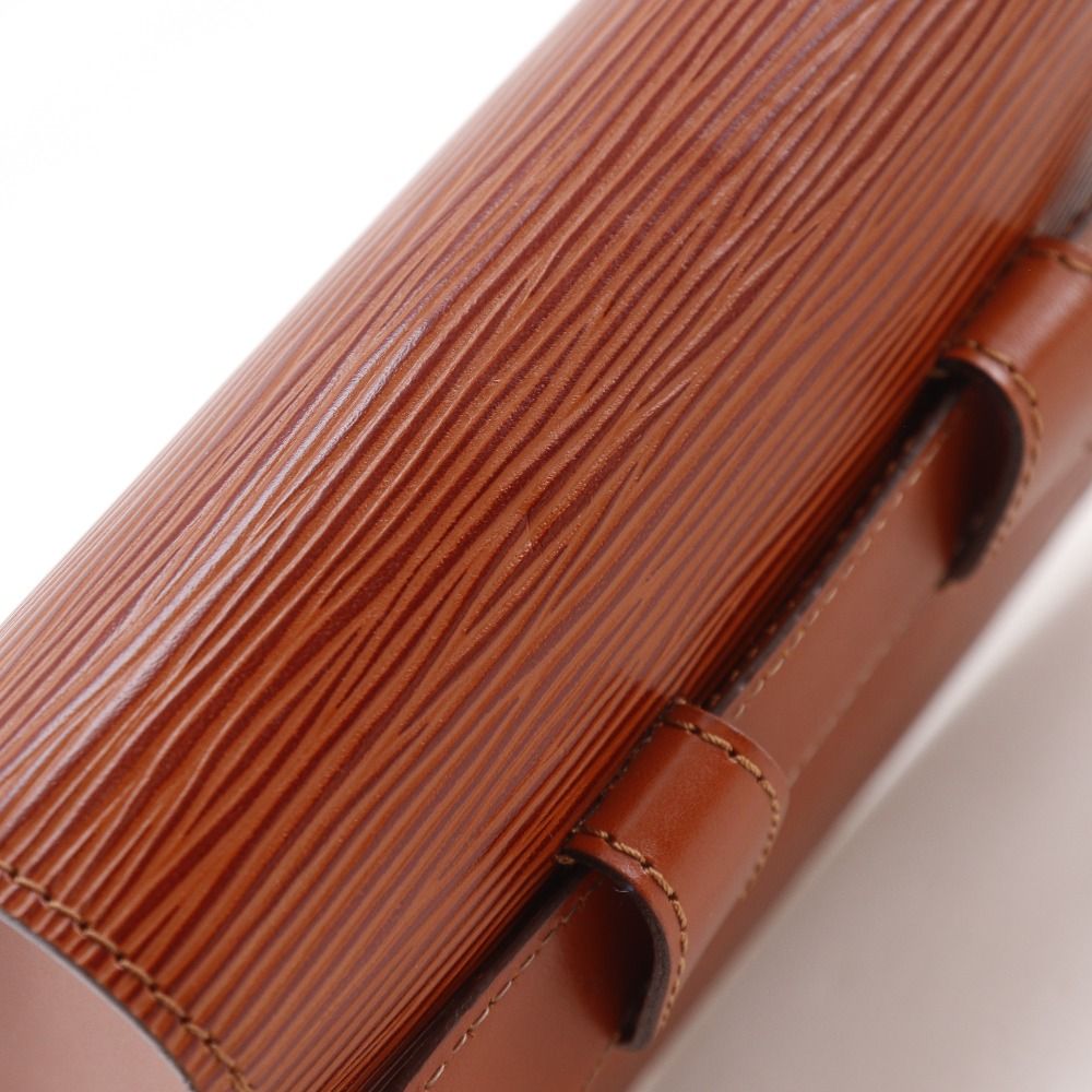Louis Vuitton Pochette Ceinture Tilsit Belt Bag Epi Leather Kenya Brown — view 7