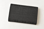 Fendi Wallet Bifold Folded Zucca Pattern Black — view 3