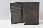 Fendi Wallet Bifold Folded Zucca Pattern Black — view 6