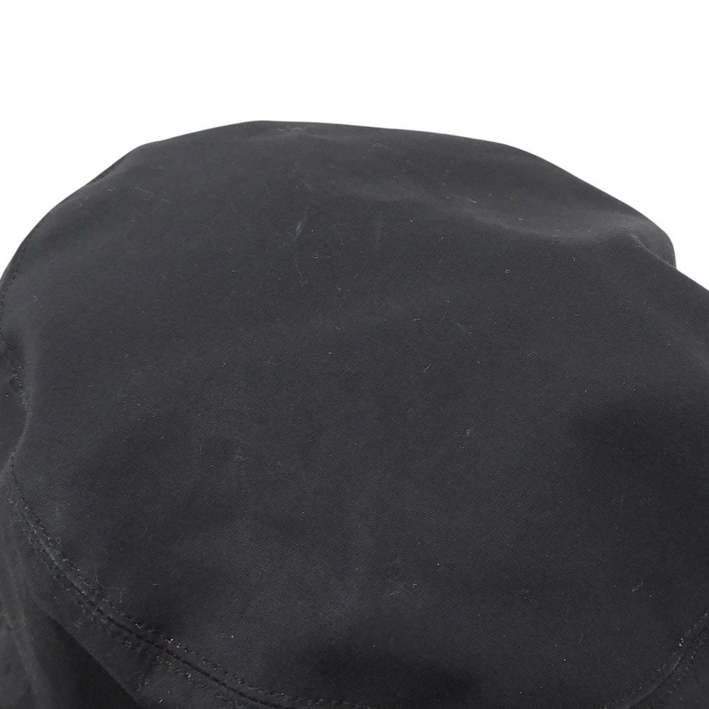 Dior Trotter Oblique Hat 57 Cotton Tulle Black — view 6