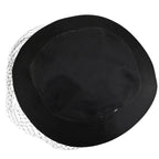 Dior Trotter Oblique Hat 57 Cotton Tulle Black — view 4