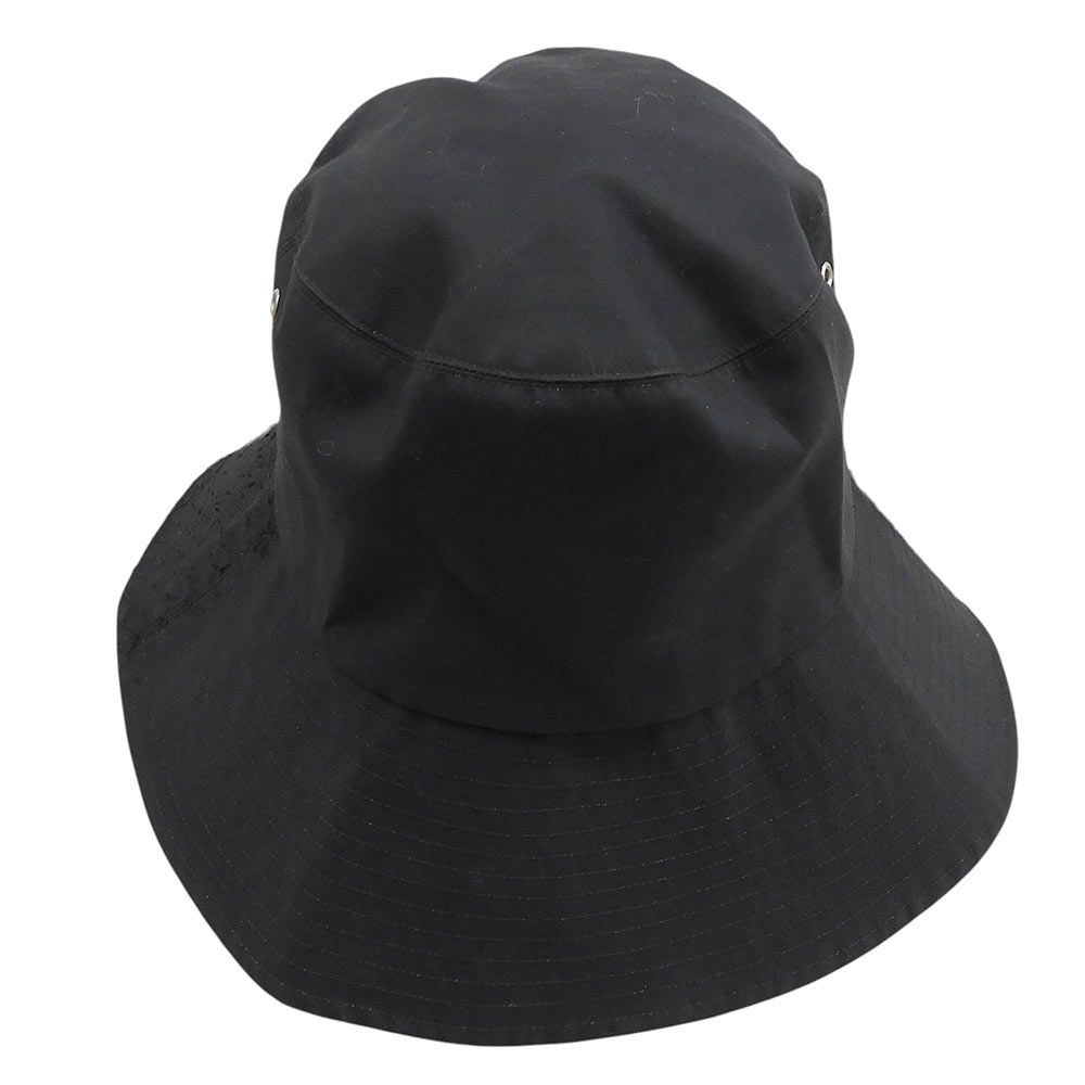 Dior Trotter Oblique Hat 57 Cotton Tulle Black — view 3