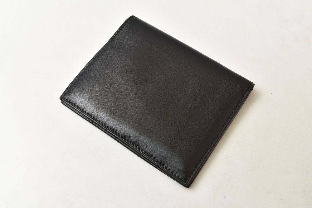 Loewe Wallet Billfold Vintage Bifold Folded Anagram Black — view 4