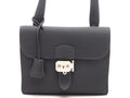 Hermes Sac a Depeches 21 Ardoise Silver Shoulder Bag Togo