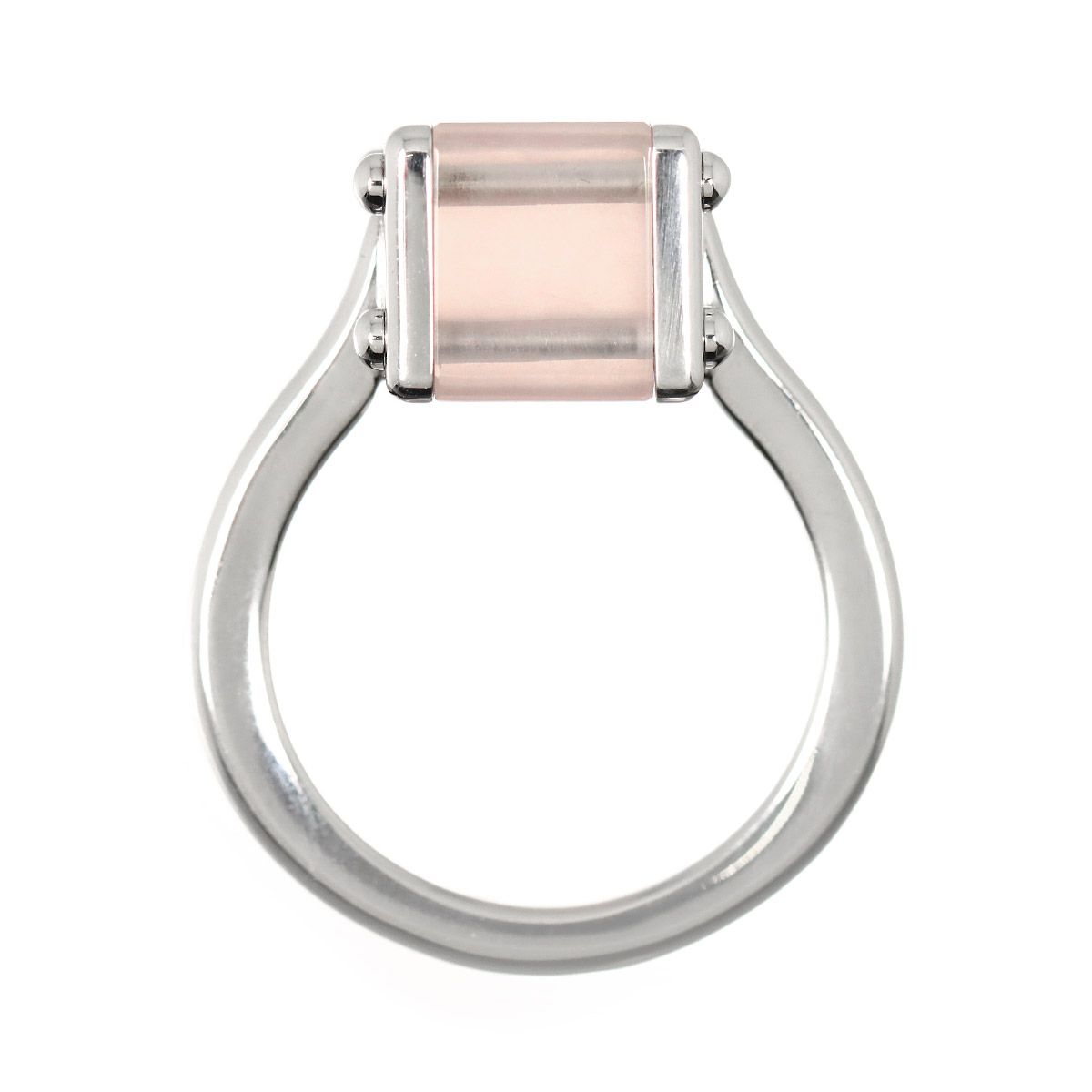 Louis Vuitton Bague 53 Ring Quartz 18k White Gold — view 7