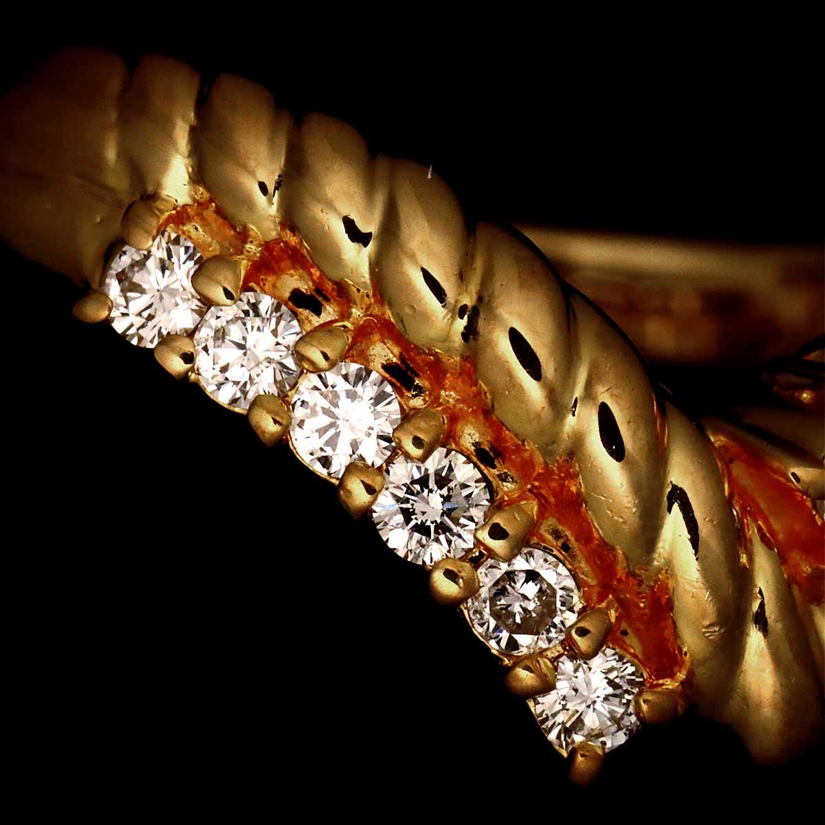 Celine Ring Diamond 18k Yellow Gold — view 6