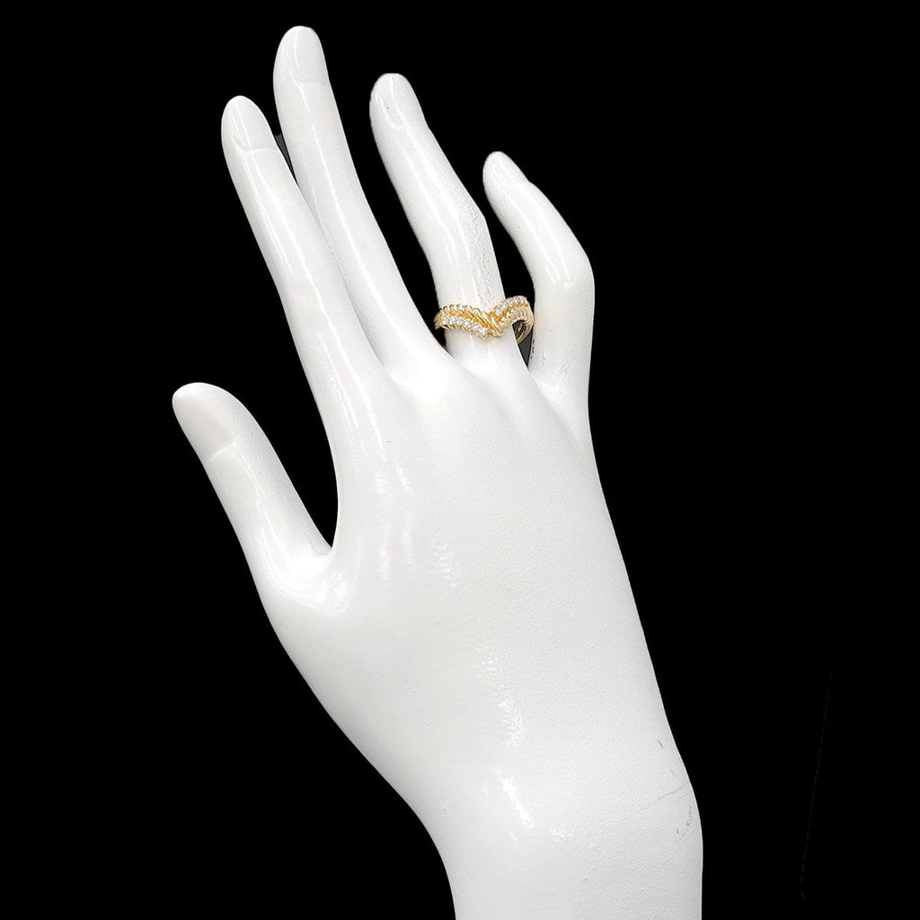 Celine Ring Diamond 18k Yellow Gold — view 8