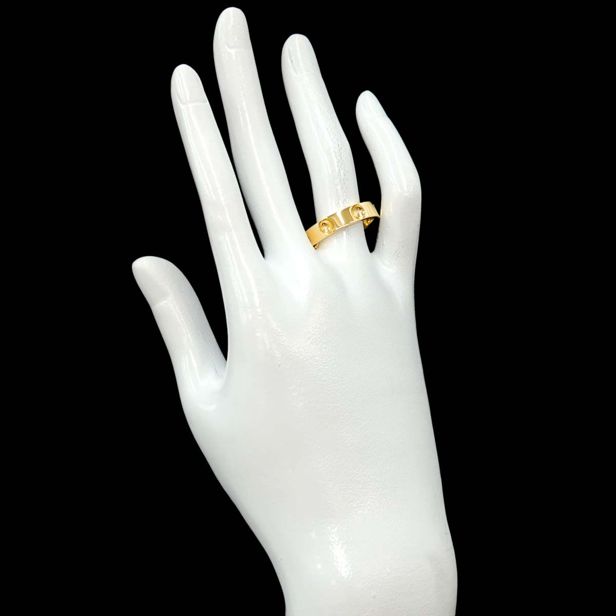 Louis Vuitton Petite Bague Empreinte 60 Ring 18k Yellow Gold — view 7