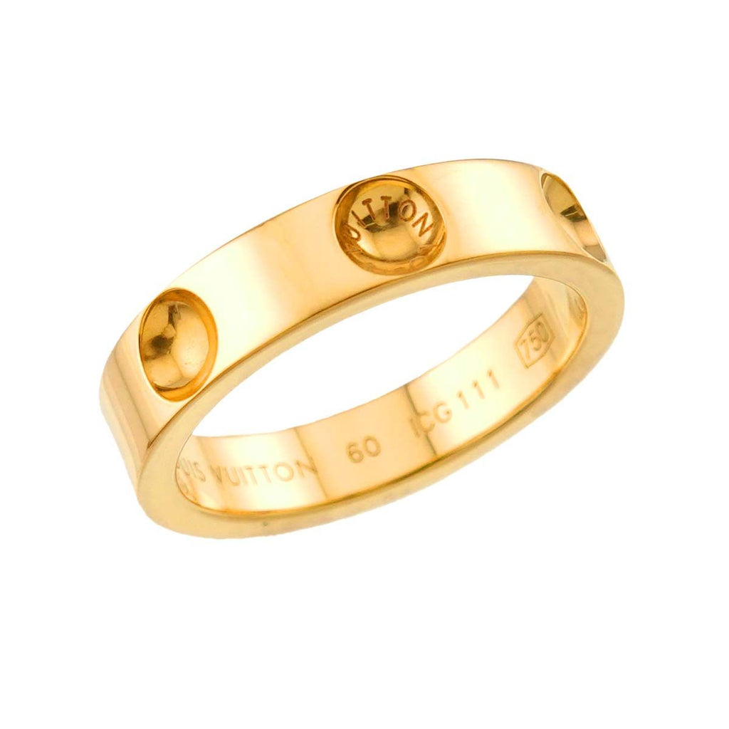 Louis Vuitton Petite Bague Empreinte 60 Ring 18k Yellow Gold — view 5