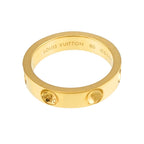 Louis Vuitton Petite Bague Empreinte 60 Ring 18k Yellow Gold — view 3