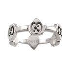 Gucci Icon Heart Ring 18k White Gold — view 2