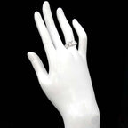 Louis Vuitton Empreinte LV 53 Ring 18k White Gold — view 7