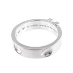 Louis Vuitton Empreinte LV 53 Ring 18k White Gold — view 3
