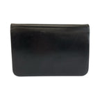 Dior Vintage Black Leather Chain Shoulder Bag — view 2