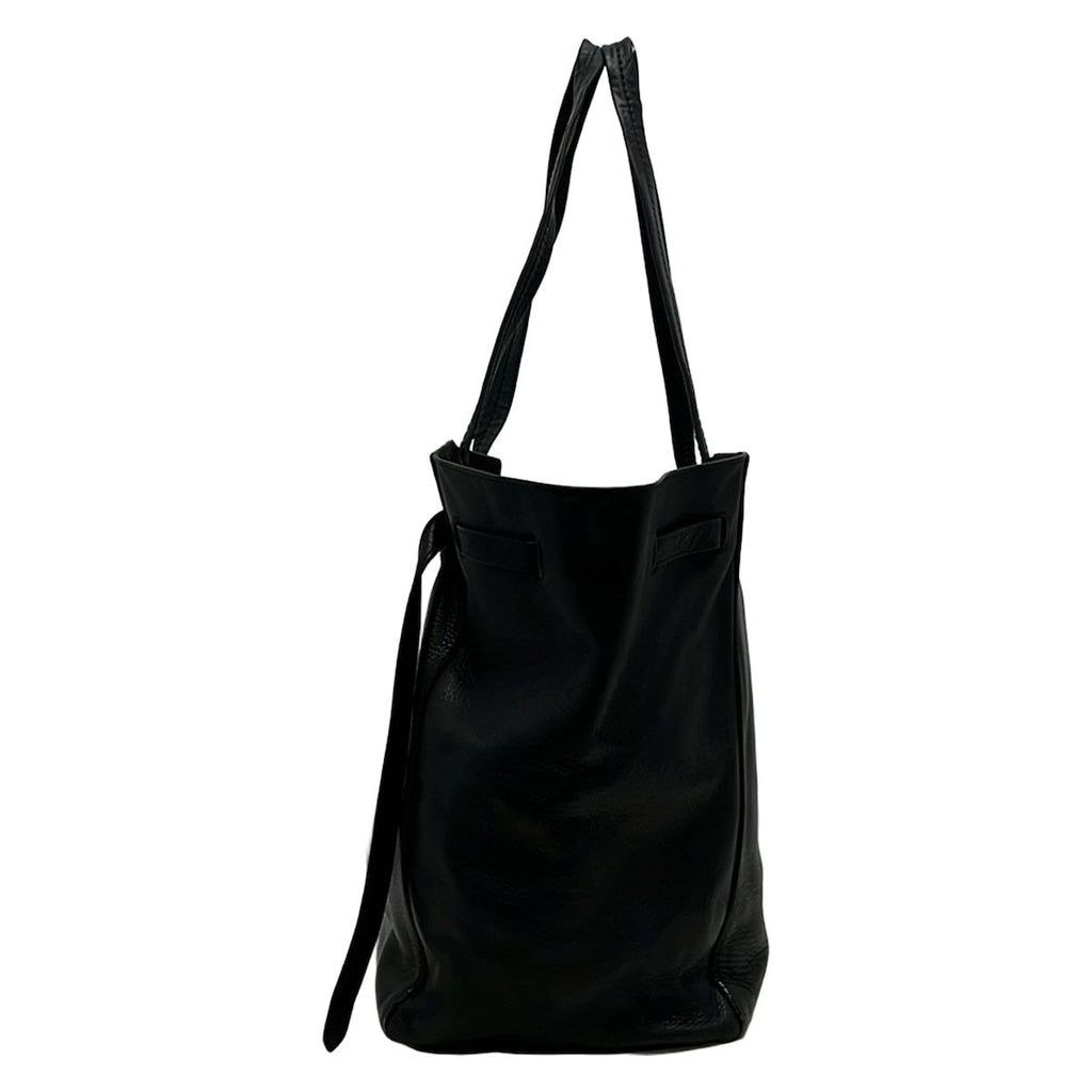 Celine Tote Cabaphantom Small with Belt Black Leather — view 4