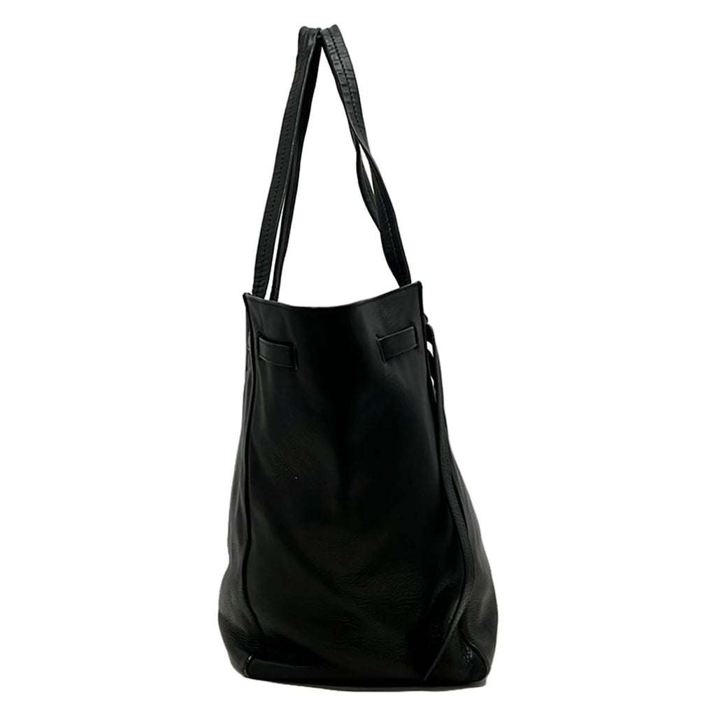 Celine Tote Cabaphantom Small with Belt Black Leather — view 2