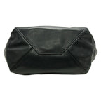 Celine Tote Cabaphantom Small with Belt Black Leather — view 5