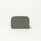 Hermes Zipengo Wallet Coin Purse Evercolor Gris Meyer Gray Silver Compact — view 2