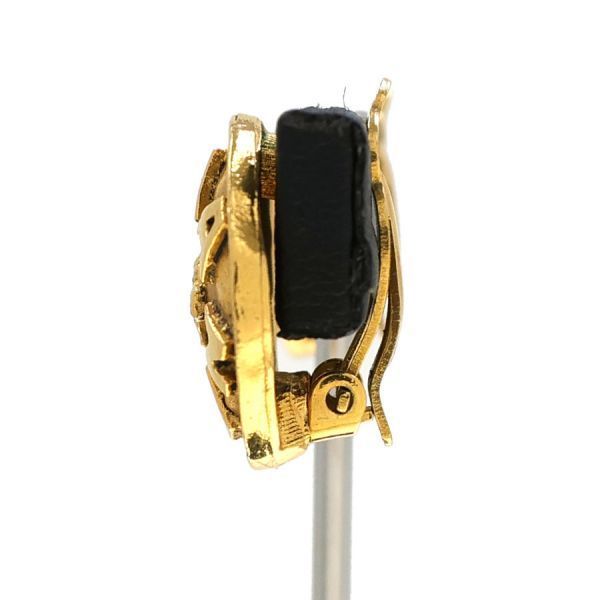 Chanel Ring Gold Earring — view 2