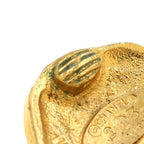 Chanel Ring Gold Earring — view 6