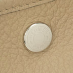 Hermes Garden Party PM 36 Tote Country Trench Beige Silver — view 7
