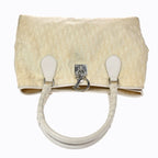 Dior Trotter Shoulder Handbag Beige Nylon Leather — view 6