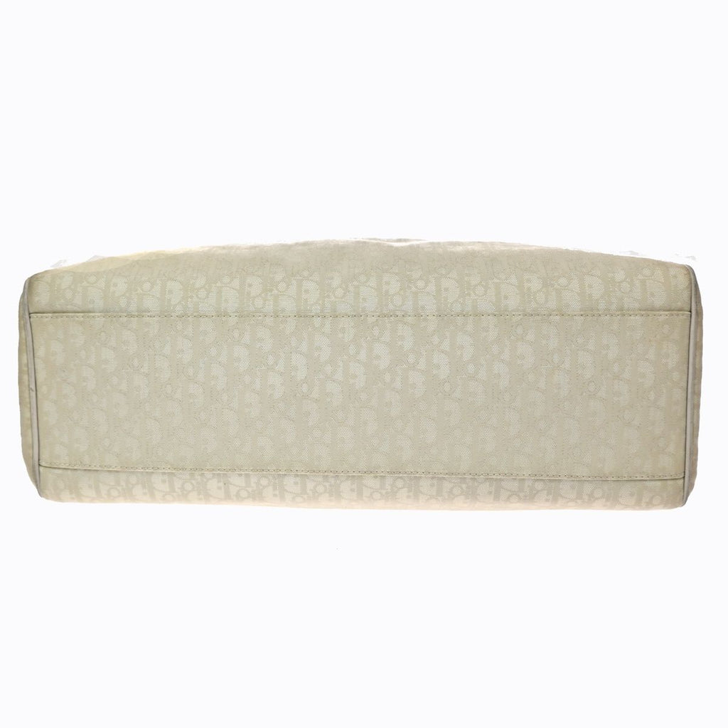 Dior Trotter Shoulder Handbag Beige Nylon Leather — view 7