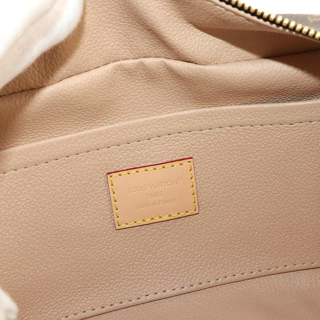 Louis Vuitton Monogram Rocker Dopp Kit Hand Bag Brown — view 7