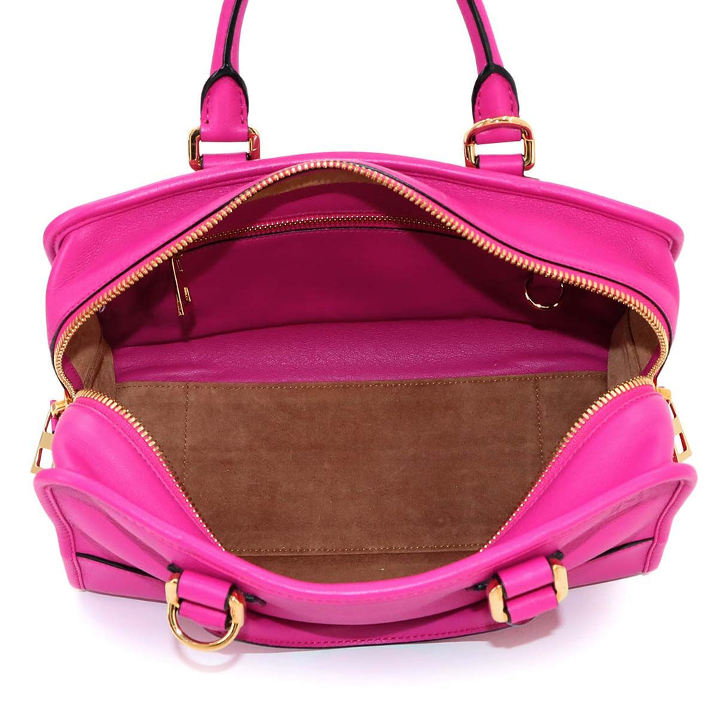 Loewe Amazona 28 2-Way Bag Leather Pink Gold — view 7